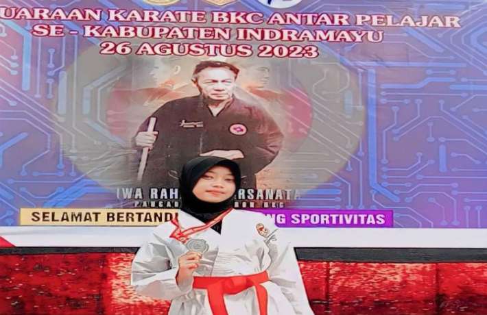 Prestasi Dojo As-salaam dalam kejuaraan Karate BKC antar pelajar se Kab. Indramayu